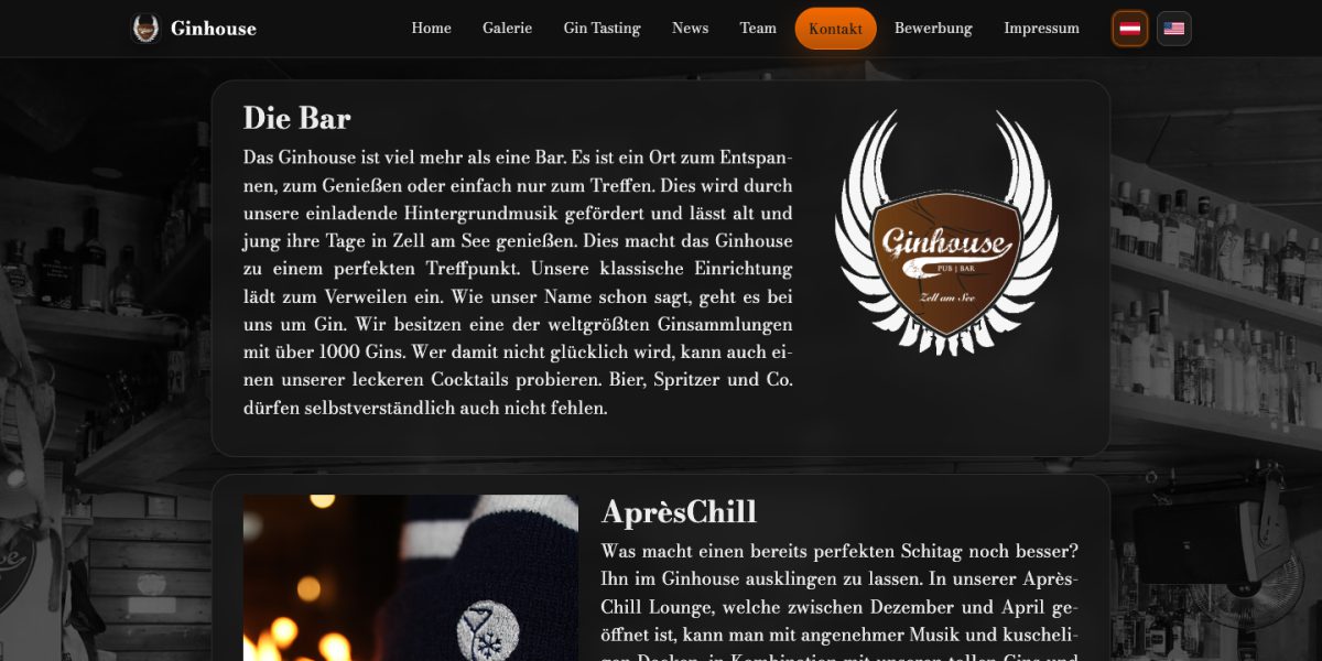 Startseite von Ginhouse Zell am See